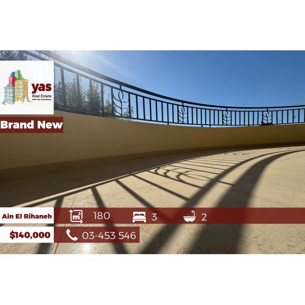 Ain El Rihaneh 180m2 | Luxurious | Brand New | Open View |