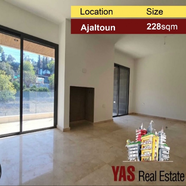 Ajaltoun 228m2 | Duplex | Brand New | High-end | Open View |