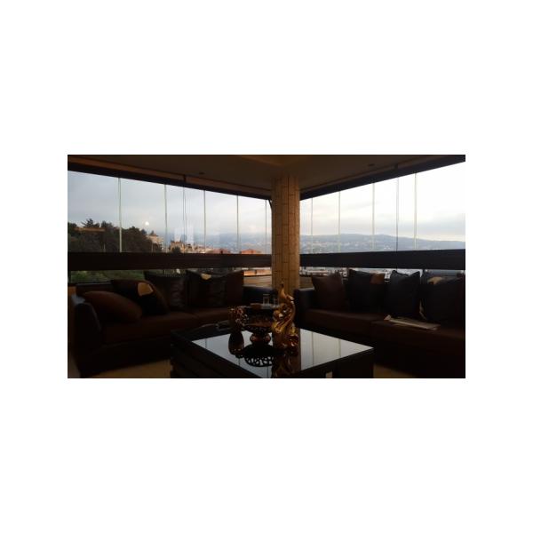 BALLOUNEH 260M2 - DUPLEX - PANORAMIC VIEW - PARTLY FURNISHED - DESIGNER'S SIGNATURE