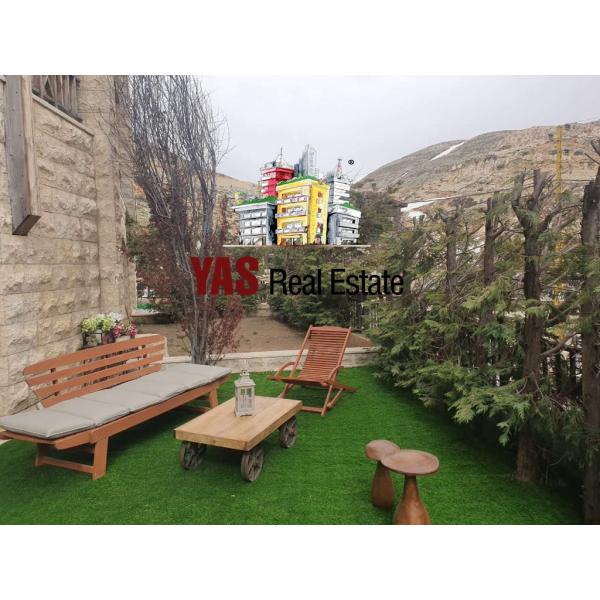 Kfardebian / Mzaar 170m2 + 90m2 Garden | Furnished | Rent | Faraya |