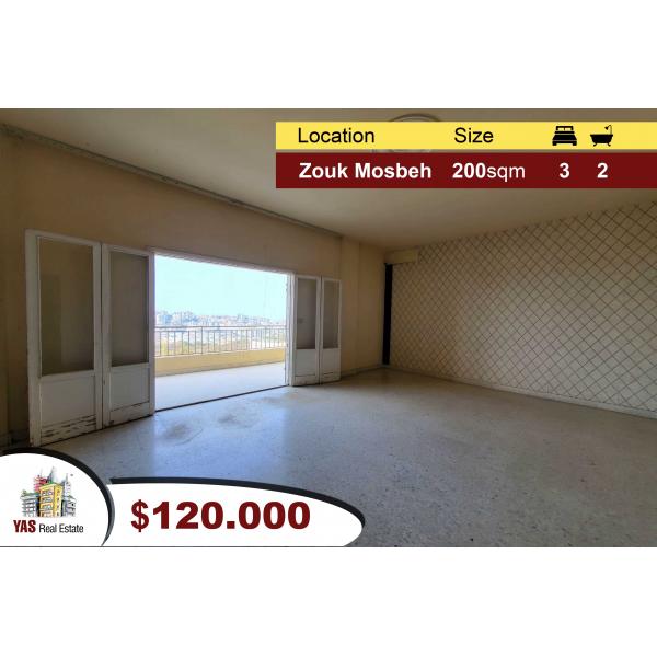 Zouk Mosbeh 200m2 | Mint Condition | Sea View | High-End |