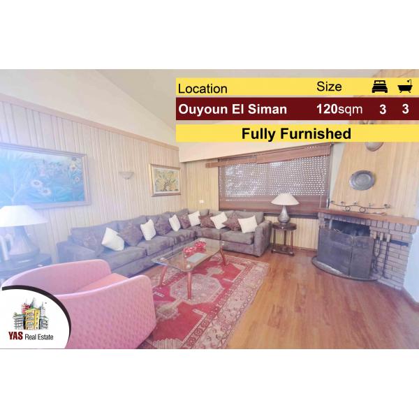 Ouyoun El Siman 120m2 | Duplex | Prime Position | Furnished | View |