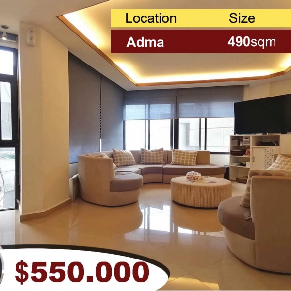 Adma 490m2 + 90m2 Terrace | Super Deluxe Triplex | High-end | View |