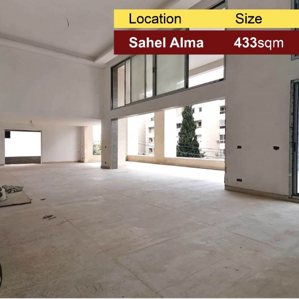 Sahel Alma 433m2 | New Duplex | Excellent Condition | Partial View |