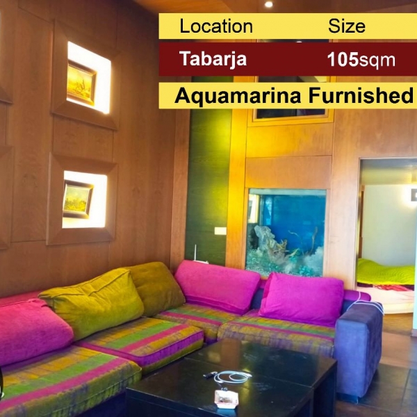 Aquamarina 105m2 Chalet + 20m2 Terrace | Decorated |Furnished | Unique