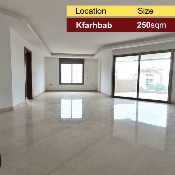 Kfarhbab 250m2 | Upgraded | Brand New | View | Luxurious |