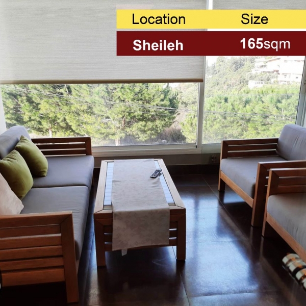 Sheileh 165m2 | Furnished Apartment | Well Maintained | Open View