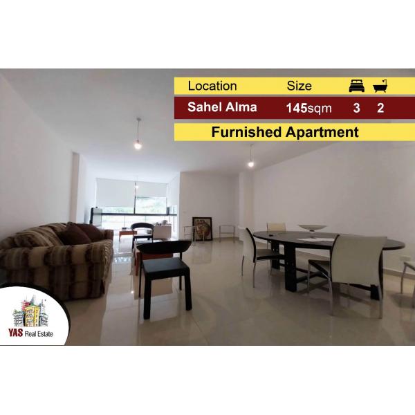 Sahel Alma 145m2 | Luxury Apartment | Rent | Furnished | Partial View