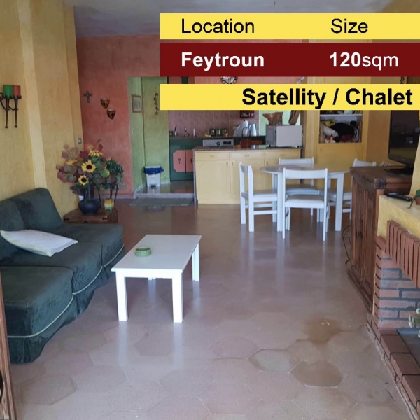 Feytroun | Satellity | 120m2 | Luxury Chalet | Private Street | View |