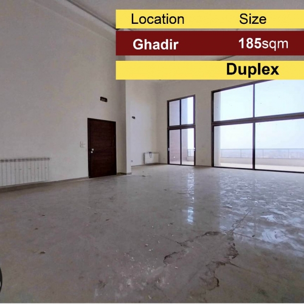 Ghadir 185m2 | Brand New | Excellent Condition | Panoramic View |