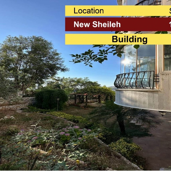 New Sheileh 1200m2 Building | For Sale | Astonishing View | Furnished