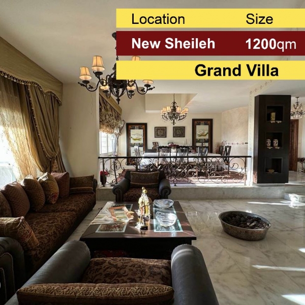 New Sheileh 1200m2 | Grand Villa | Astonishing View | Furnished |