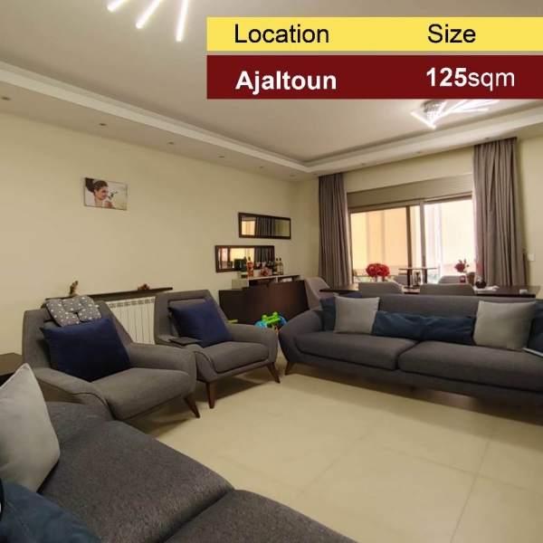 Ajaltoun 125m2 | Super Luxurious | Prime Location | Unique Property |