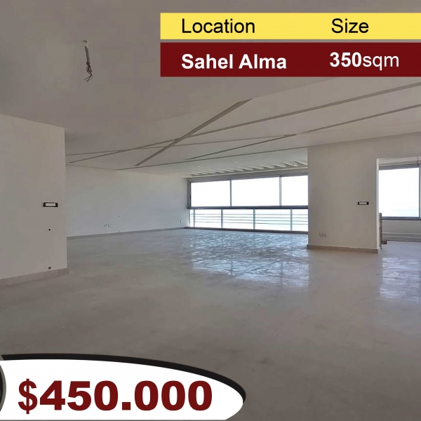 Sahel Alma 350m2 | Luxurious Brand New | Excellent Finishing | View |