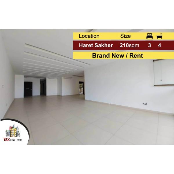 Haret Sakher 210m2 | Brand New | Rent | Luxury | Partial View |
