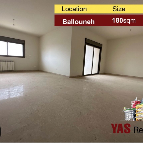 Ballouneh 180m2 | New | Super Luxurious | Prime | Catch |