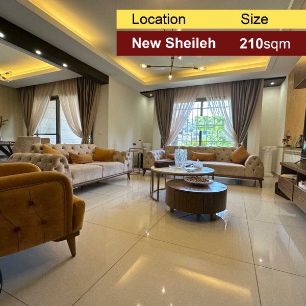 New Sheileh 210m2 | 80m2 Terrace | High-end | Ain El Rihaneh borders |