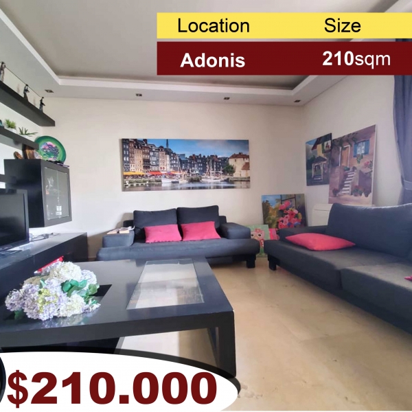 Adonis 210m2 | Luxury | New Apartment | Open View | Quiet Area |