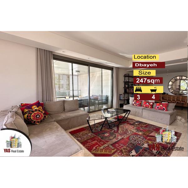 Dbayeh | Waterfront | 247m2 | Upgraded | Panoramic View |