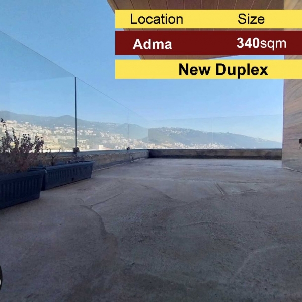 Adma 340m2 | New Duplex | Ultra Prime Location | Panoramic View |