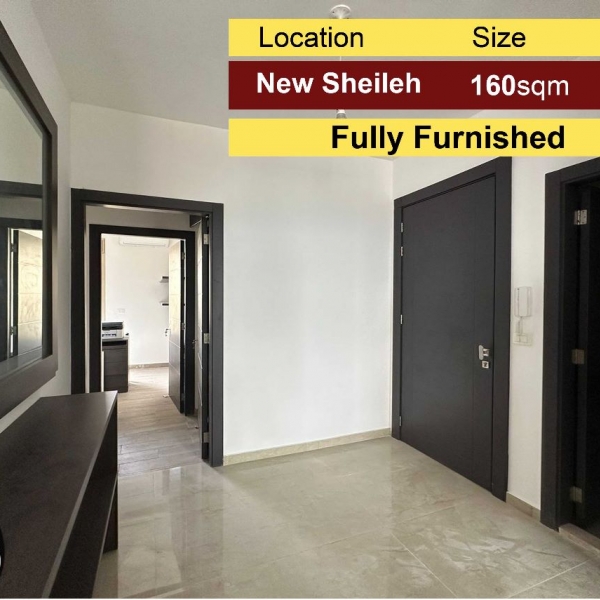 New Sheileh 160m2 | Furnished | Luxury | New | Open View |