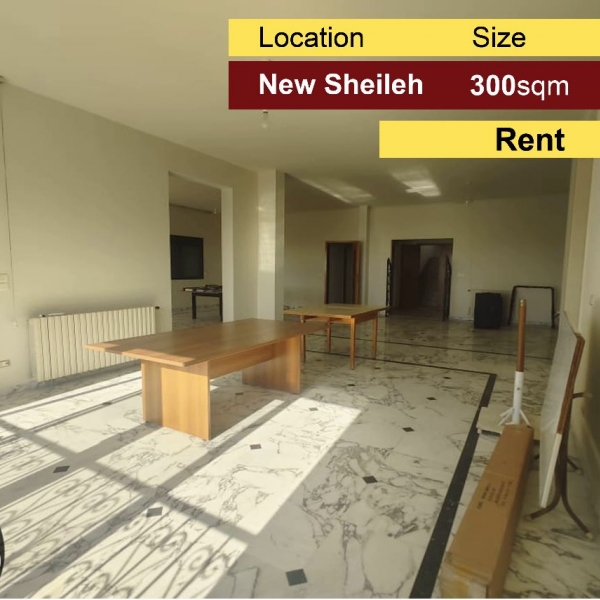 New Sheileh 300m2 | Spacious Flat | Luxury | Sea View | Rent |