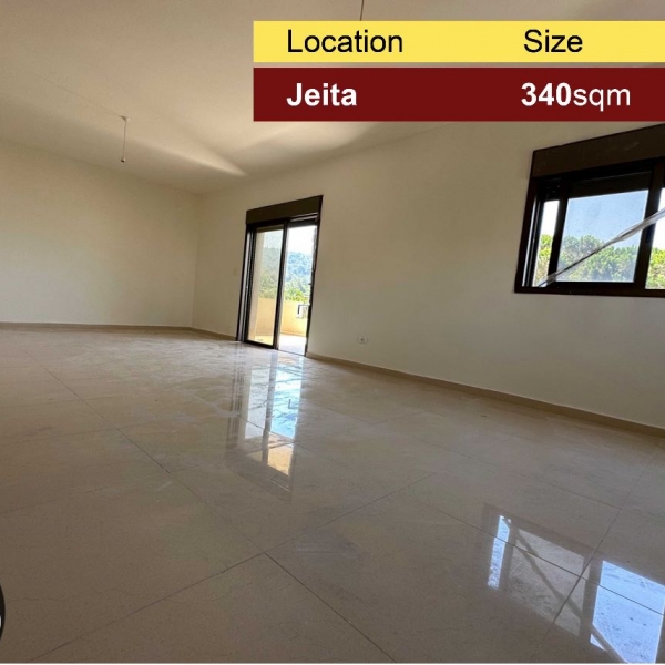 Jeita 340m2 | Duplex | Panoramic View | Luxurious | Catch | Private St