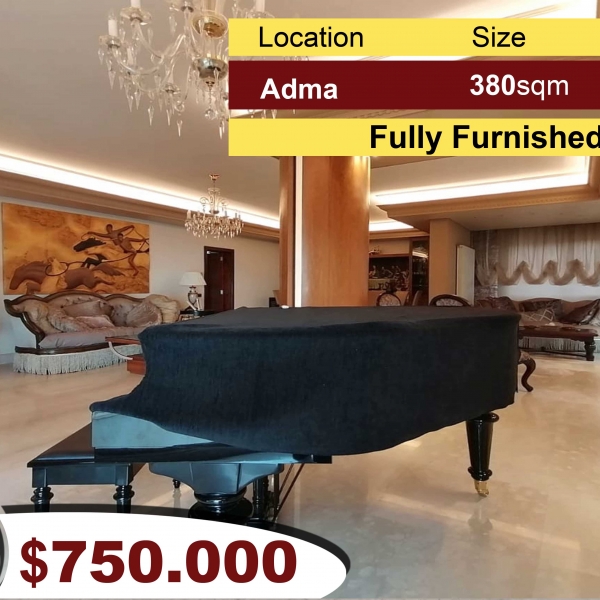 Adma 380m2 + 380m2 Terrace | Elevated Modern Luxury | View | Furnished