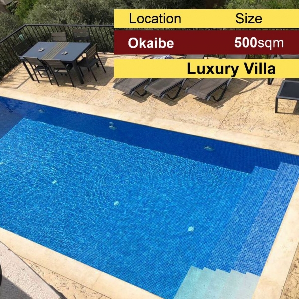 Okaibe 500m2 | High-End Villa | Prime Location | Panoramic View |