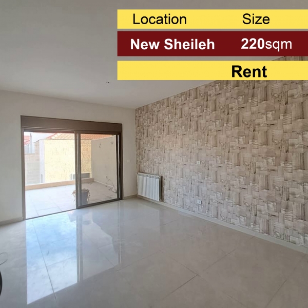 New Sheileh 220m2 + 100m2 Terrace | Rent | Brand New | Prime Location