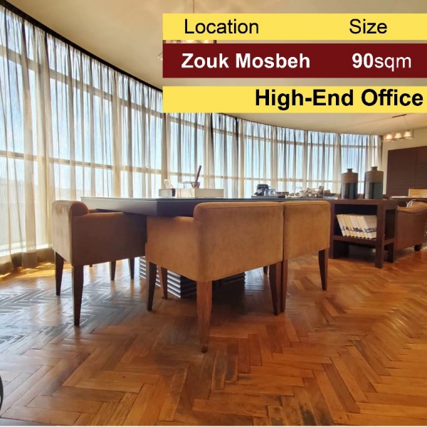 Zouk Mosbeh 90m2 | Deluxe Office | Decorated | Prime Location |