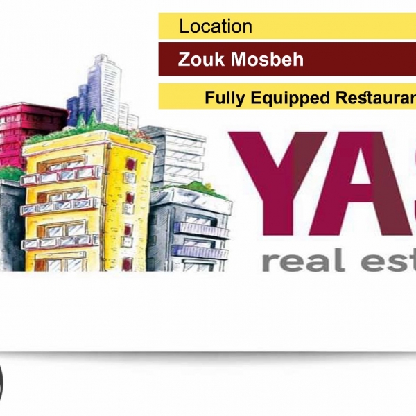 Zouk Mosbeh 220m2 | Restaurant | Rent | Fully Equipped | Main Road |