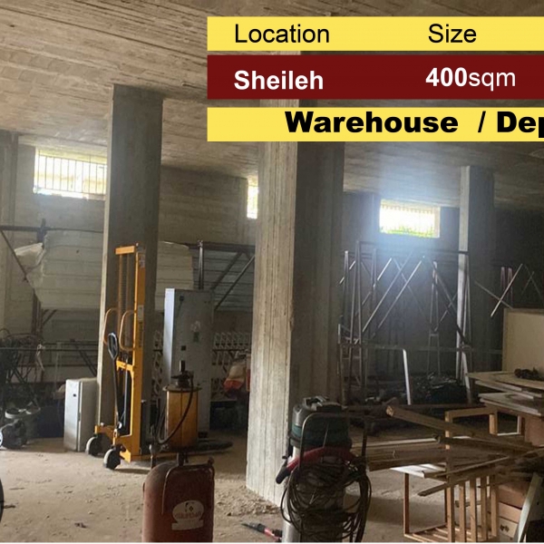 Sheileh 400m2 | Warehouse / Depot | Super Catch | Good Condition |