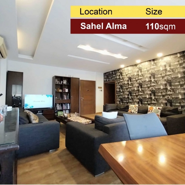 Sahel Alma 110m2 + 80m2 Terrace | Fully Renovated | Luxury | View |