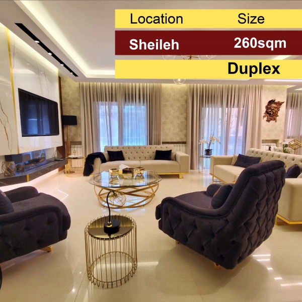 Sheileh 260m2 | Duplex | Open View | Mint Condition |