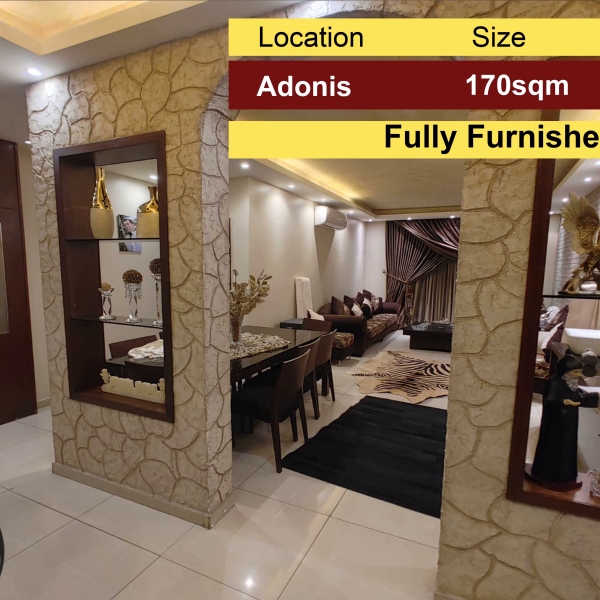 Adonis 170m2 | Modern | Catchy apartment | Fully Furnished |