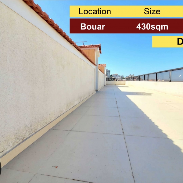 Bouar 430m2 | Duplex | Rooftop / Terrace | Unblock-able View |