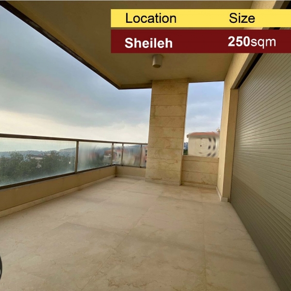 Sheileh 250m2 | Brand New | Panoramic View | Luxury |