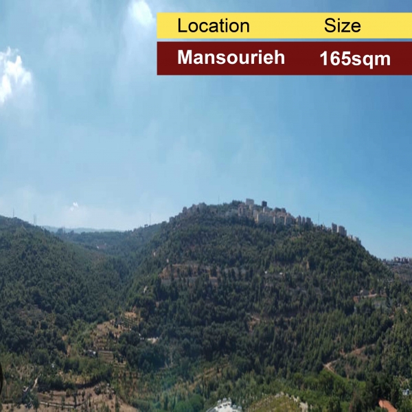Mansourieh 165m2 | Prime Location | Astonishing View |