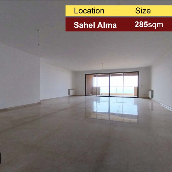 Sahel Alma 285m2 | Open View | High End Apartment | Gated Community |
