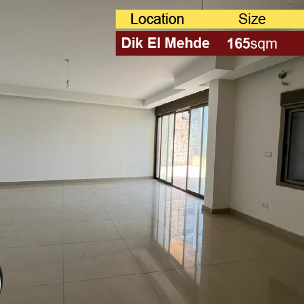 Dik El Mehdi 165m2 +200m2 Terrace | Brand New |