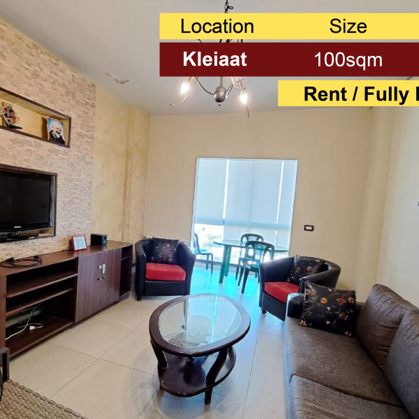 Kleiaat 100m2 | Rent | Mountain View | Luxury | Fully Furnished |