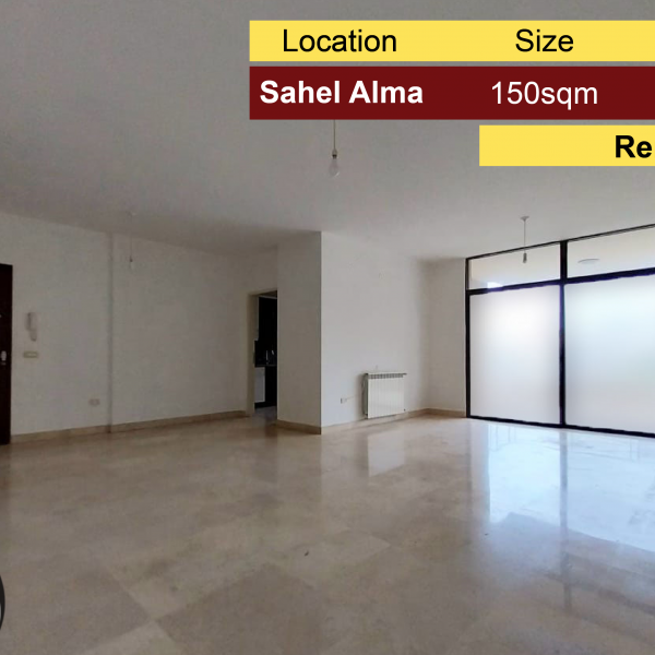 Sahel Alma 150m2 | Rent | Luxury |
