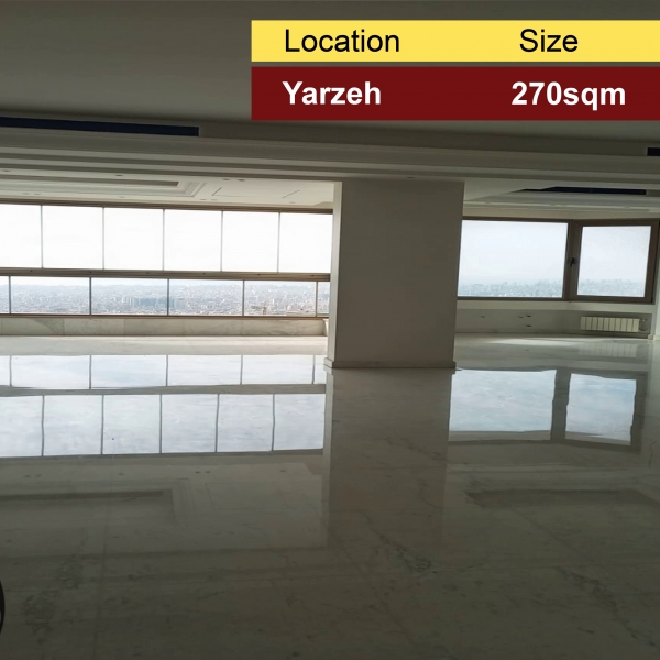 Yarzeh 270m2 | Super Prime Location | Panoramic view | Brand New |