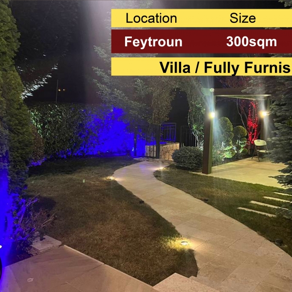Faitroun 300m2 | 250m2 Garden | Villa | Mountain View | Furnished |