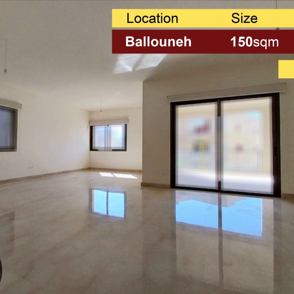 Ballouneh 150m2 | For rent | Partial View |