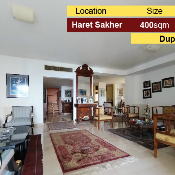 Haret Sakher 400m2 | Terrace / Garden 150m2 | Duplex | Luxury |