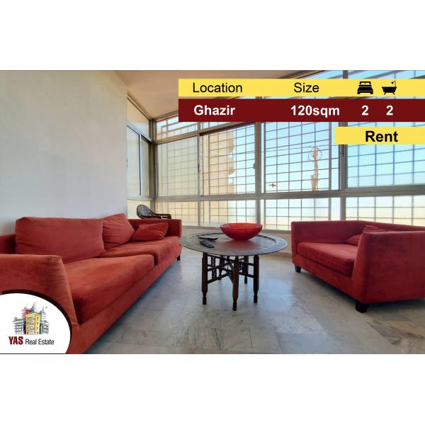 Ghazir 120m2 | Rent | Mint Condition | Prime Location |