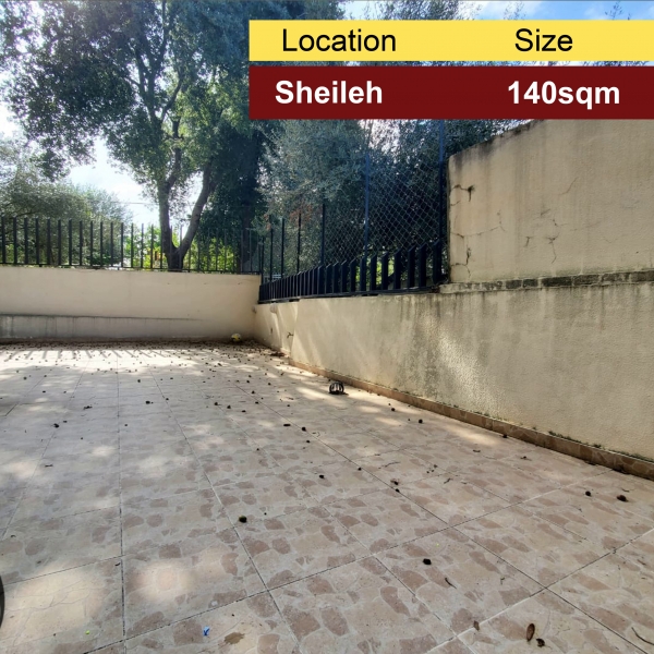 Sheileh 140m2 | 50m2 terrace | Brand New | Open View |