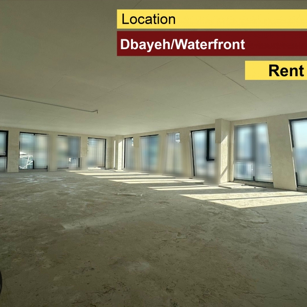 Dbayeh/Waterfront 170m2 | Rent | Office | High-End | Prime Location |